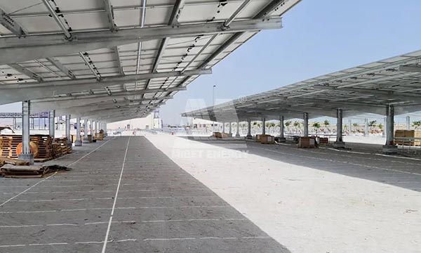 Projeto de garagem solar de 1,8 MW da Mibet-2