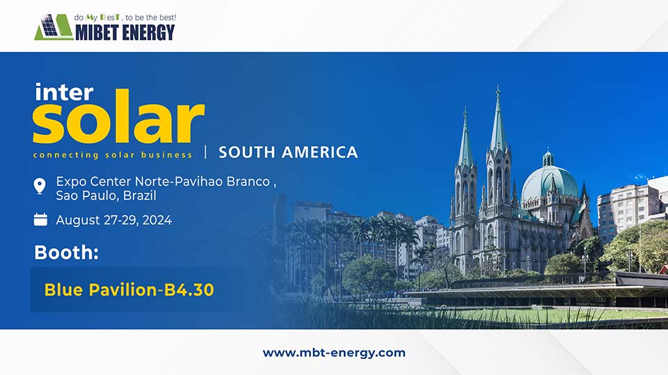 Mibet participará da Intersolar South America 2024