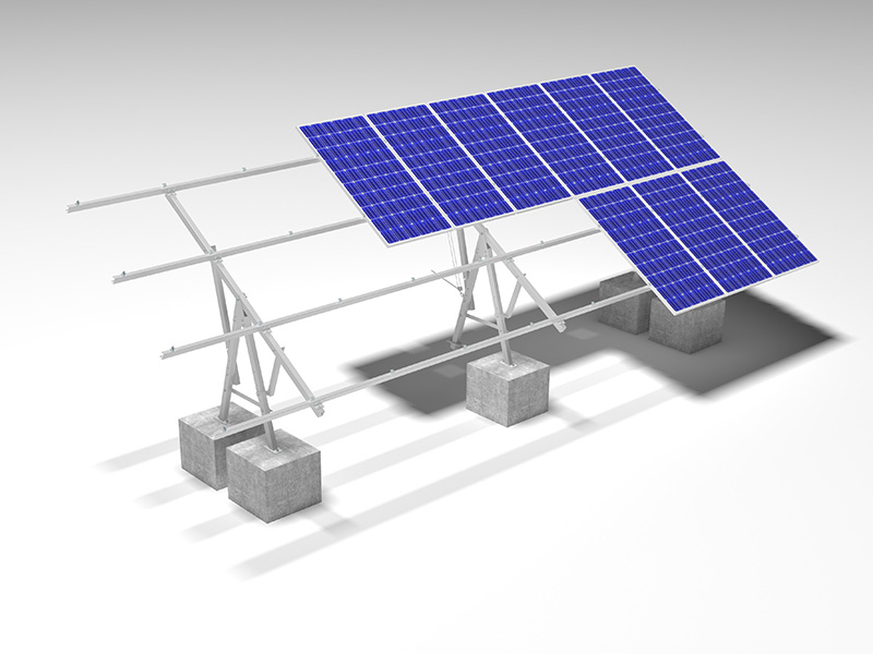 Sistemas de montagem solar de solo