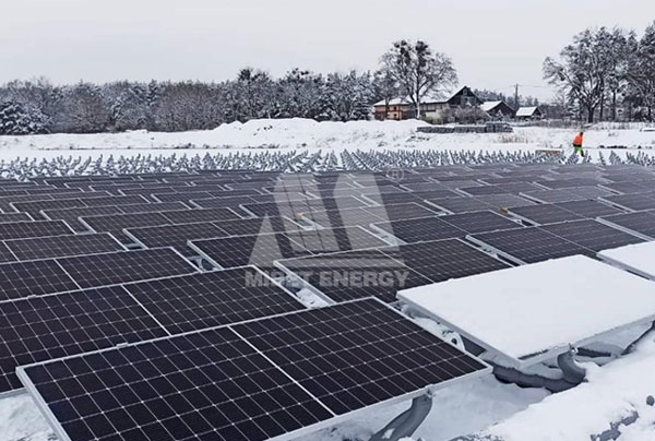 O sistema fotovoltaico flutuante Mibet Energy contribui para o desenvolvimento verde da Polônia