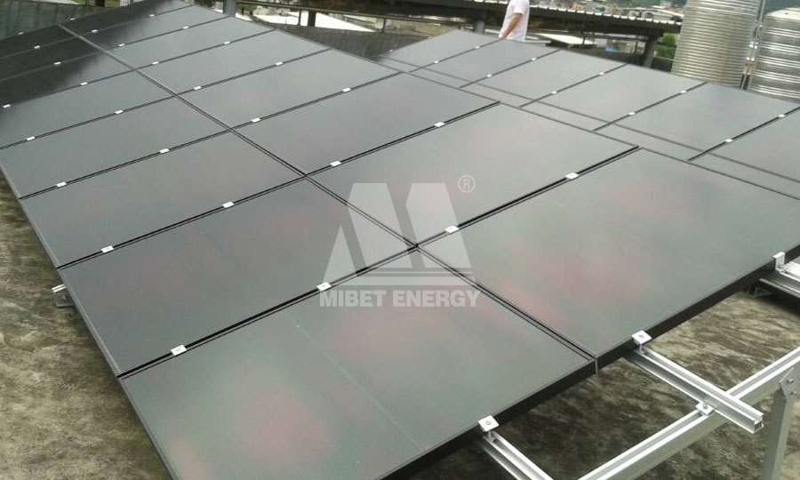 suportes de montagem do telhado do painel solar na china