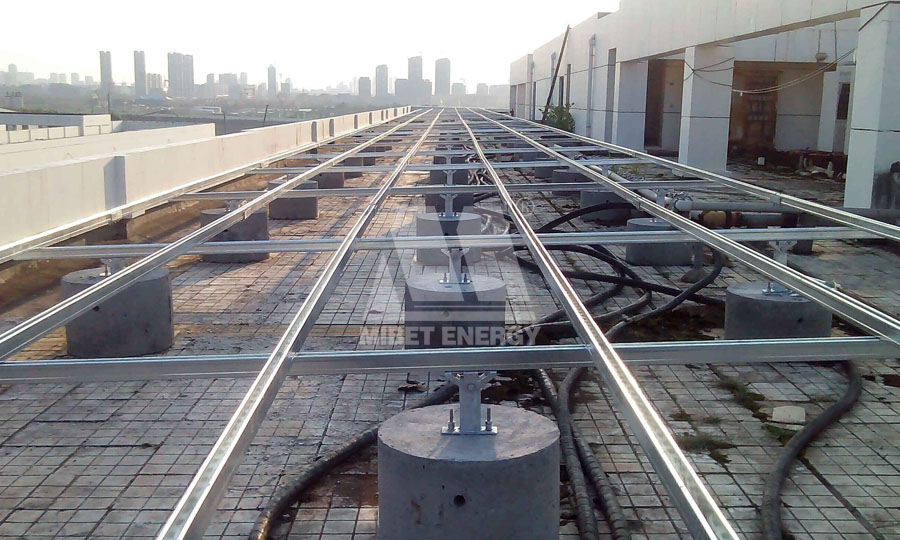 sistemas de montagem de telhado solar na china