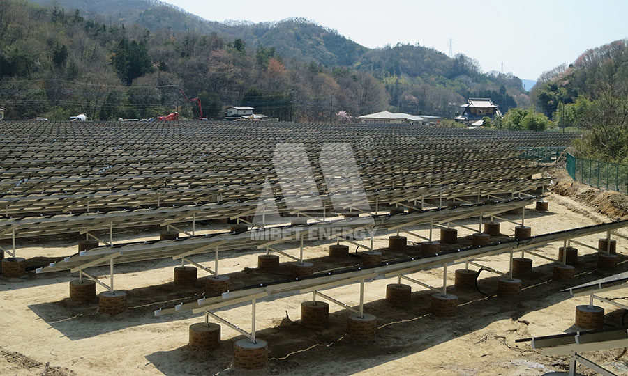 sistemas de montagem fotovoltaica no japão