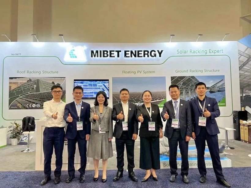Mibet Energy: Apresentando Produtos Premium de Estrutura Solar na RE+ 2023