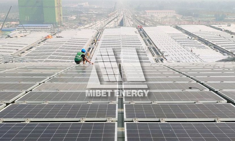 sistema de montagem de telhado metálico na china 6MW 