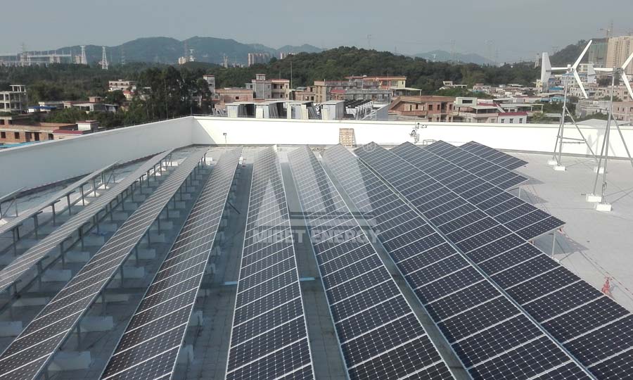 sistemas de rack de telhado solar na china