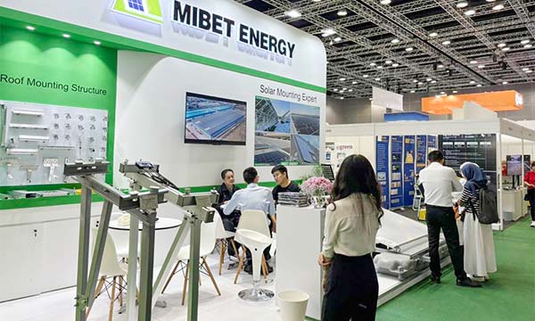 Mibet apresenta soluções solares na exposição IGEM da Malásia