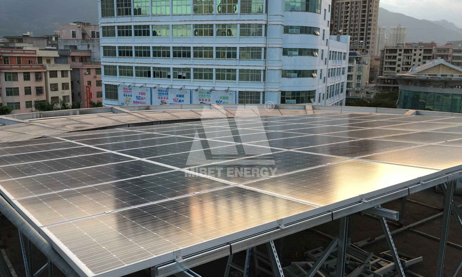 suportes de telhado do painel solar na china