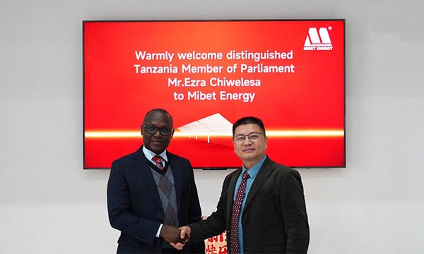 Mibet recebe delegação da Tanzânia para explorar oportunidades solares na África